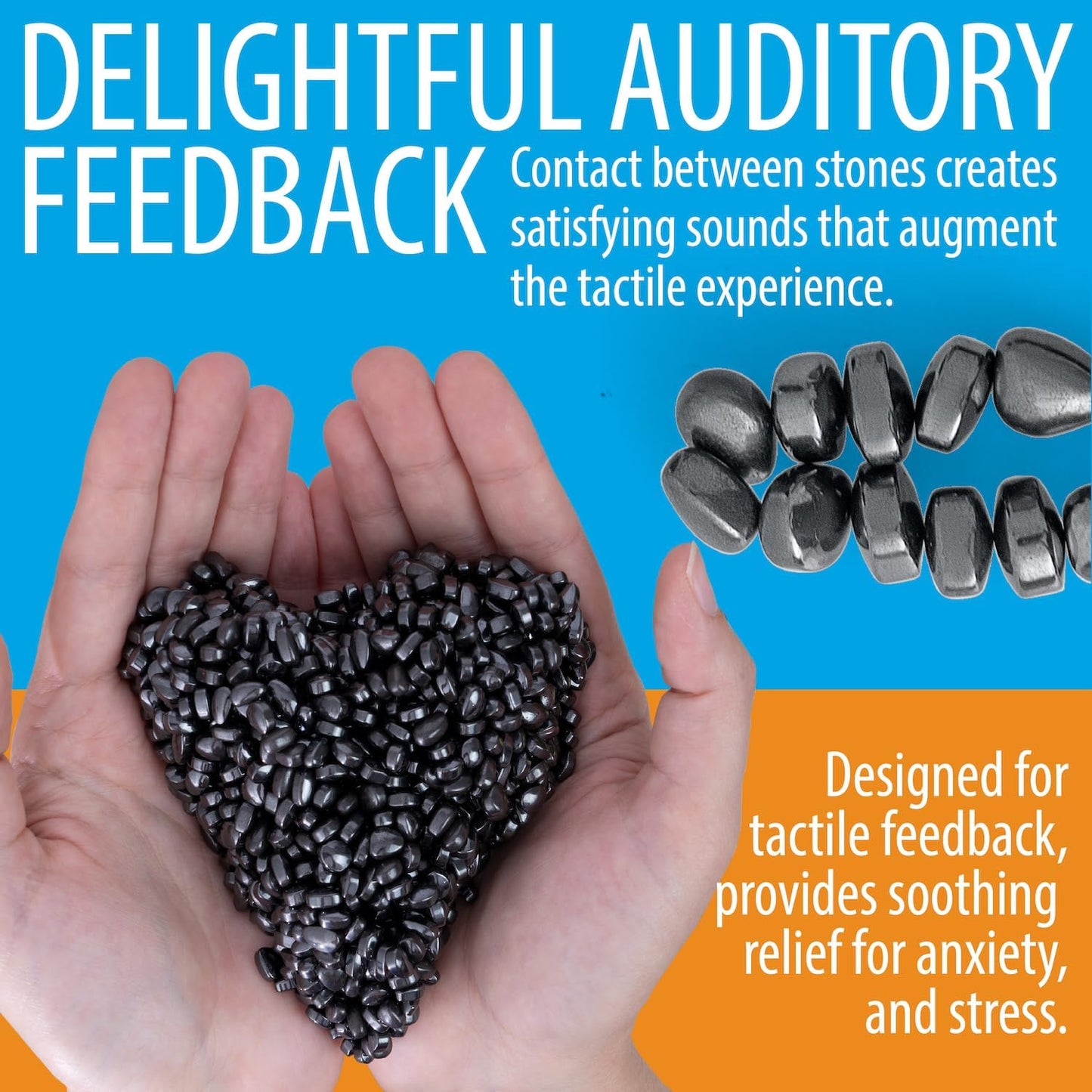 Classy Row Magnetic Putty Pebbles 1100+ Ferrite Stones