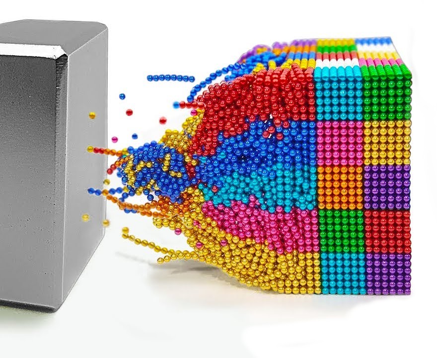 Classy Row  Bulk Rainbow Magnetic Balls 5mm