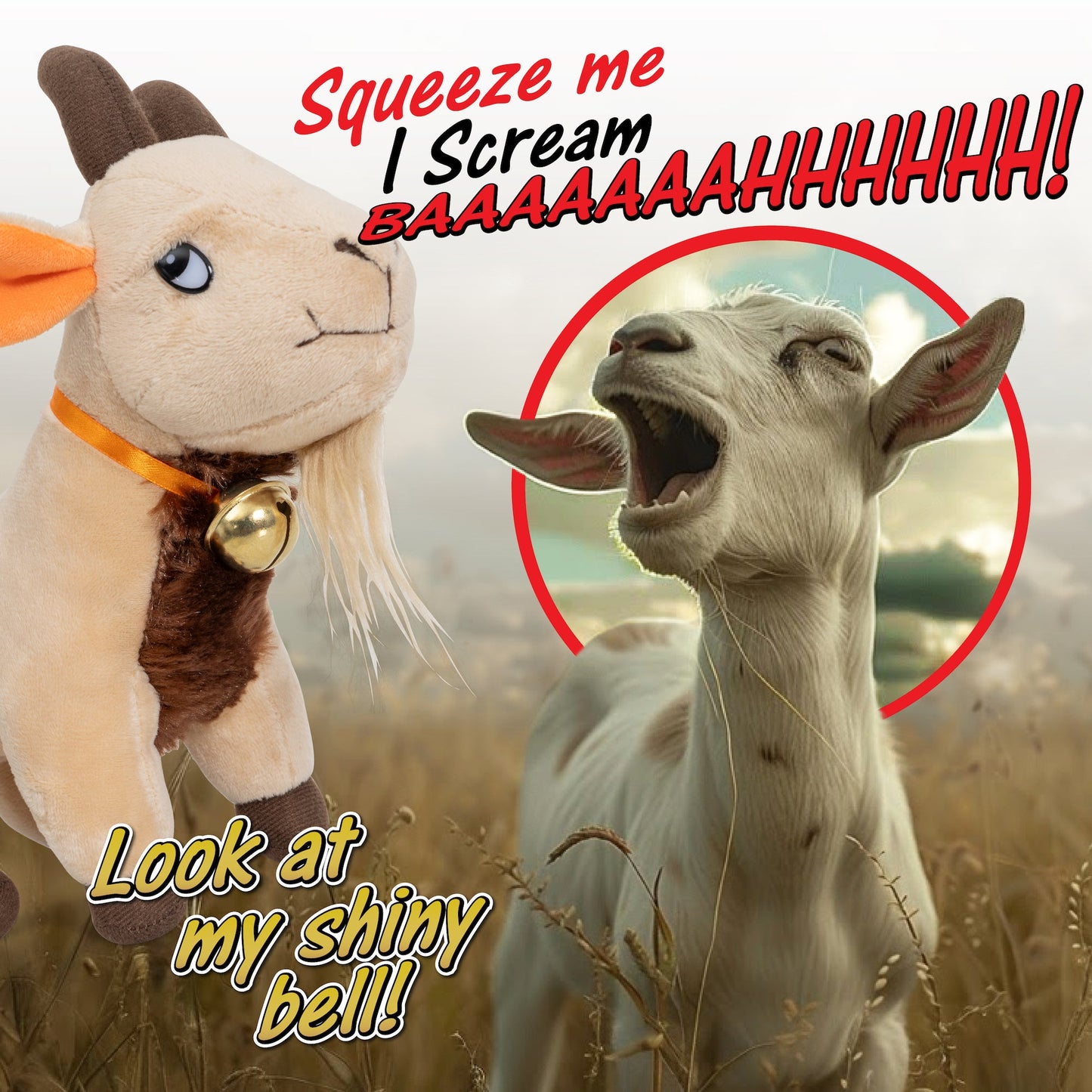 Classy Row  Screaming Goat Toy