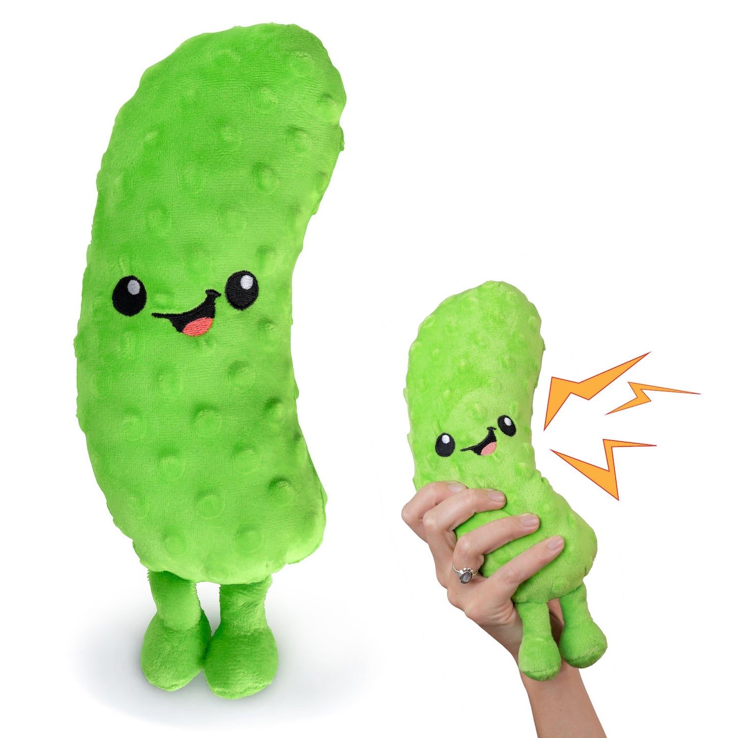 Classy Row  Yodeling Plush Pickle