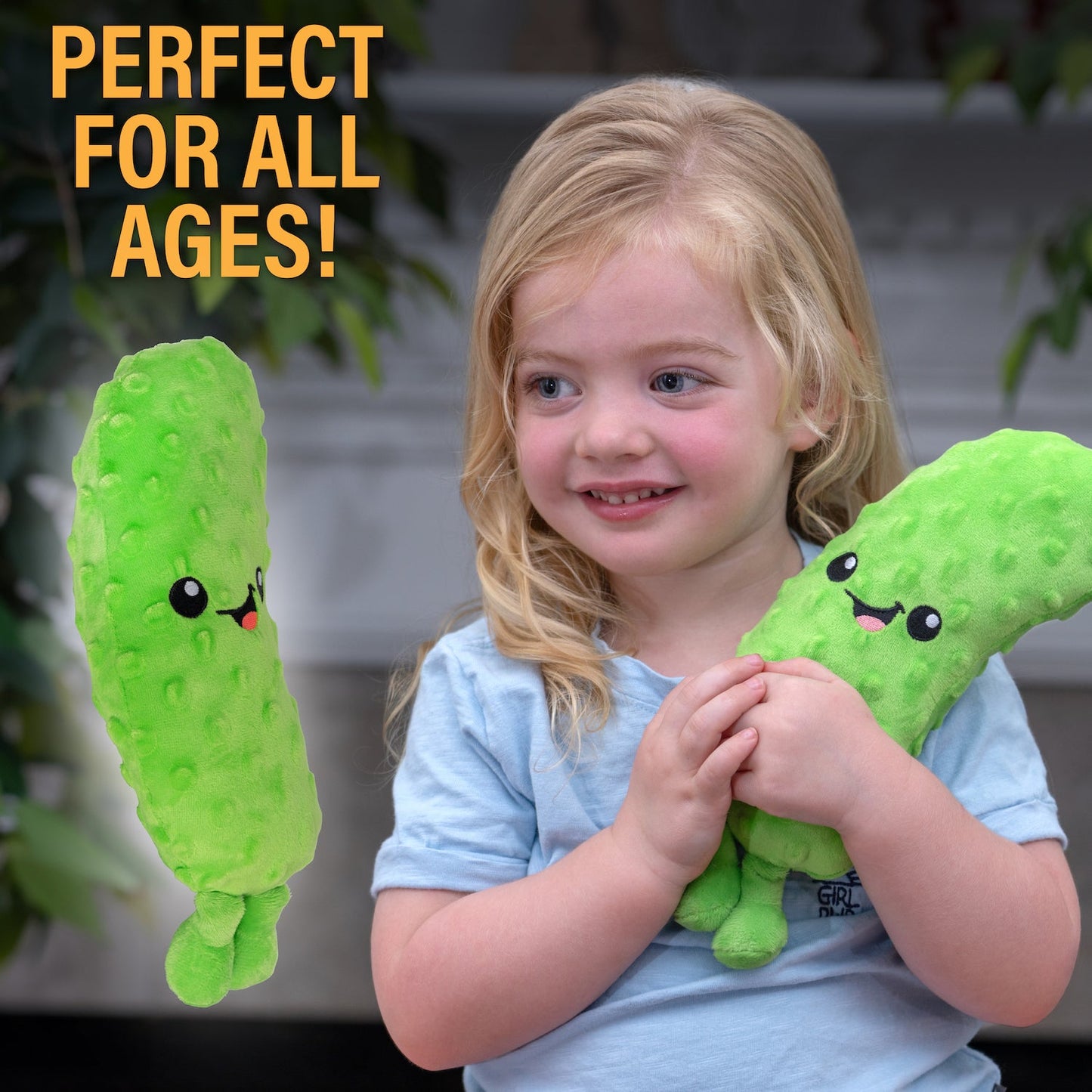 Classy Row  Yodeling Plush Pickle